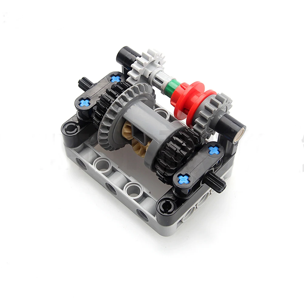 MOC-31031 Differential Lock Building Block Technical Parts Small Particle Bricks Accessory Kit for Car Toys 레고 테크닉 호환 #T25