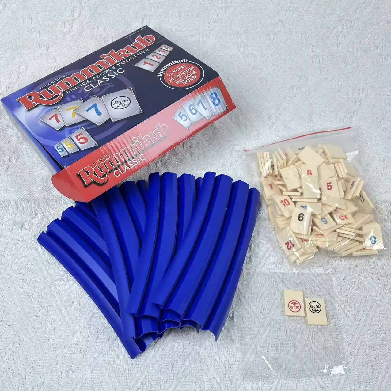 Gioco da Tavolo Classico in 3 Stili, Gioco di Strategia Numerica per Riunioni di Amici e Viaggi - immagine 6