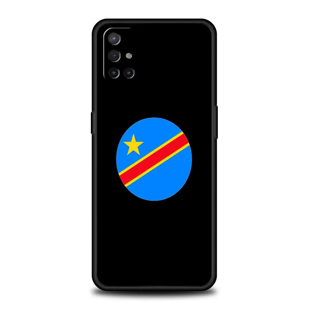 Congo Flag Soft Black Phone Case