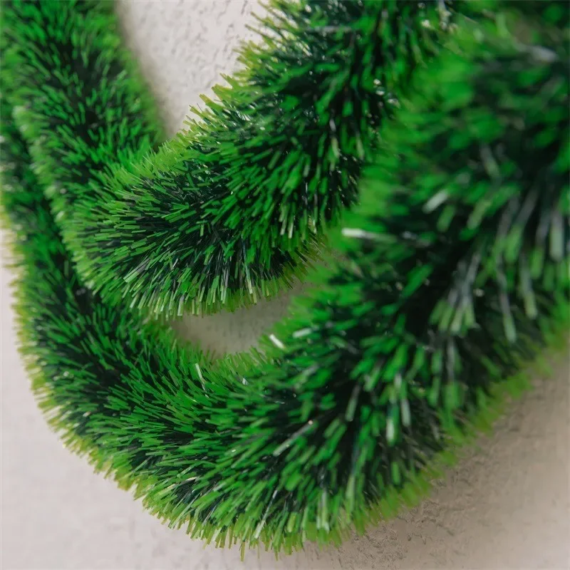 Description Picture 4 of item2M Christmas Party Wall Door Decor Christmas Tree Ornaments Tinsel Strips Christmas Pendant & Drop Ornaments Party Supplies