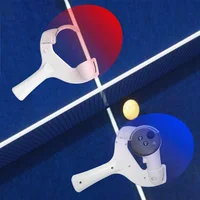 Table Tennis Adaptor For Meta Quest 3/Quest 3S Controller Handle Grip Playing Ping Pong Racket Enhanced VR Game Accessories - Image 3