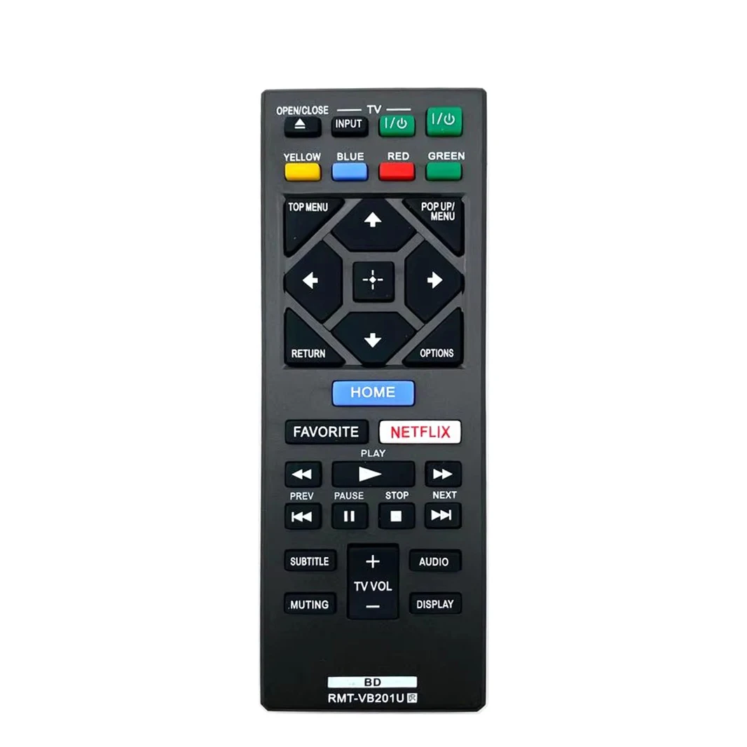  블루레이 BDP-S3700 BDP-BX370 BDP-S17 Z7W4 BDP-S1700 UBP-X700용 새 RMT-VB201U 교체 리모컨