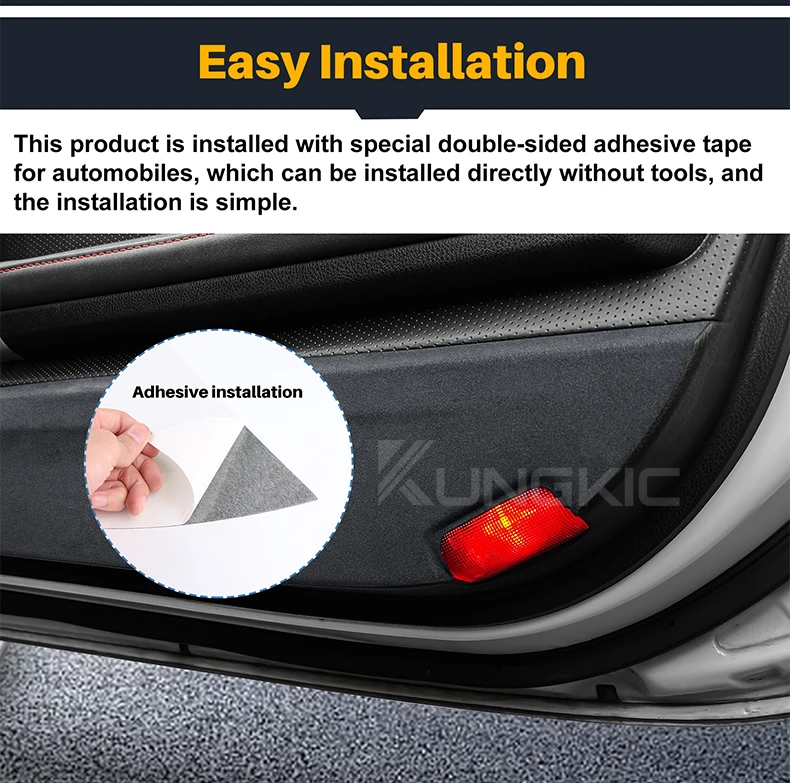 Tür Anti-kick Pad Für Subaru BRZ Toyota GT86 2012 2013 2014 2015 2016 2017 2018 2019 2020 LHD RHD Wildleder Aufkleber Matte Zubehör – Detail 6