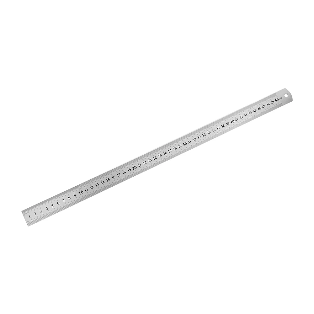 High Precision Stainless Steel Straight Edge Ruler for School, Office, Home, and Craft