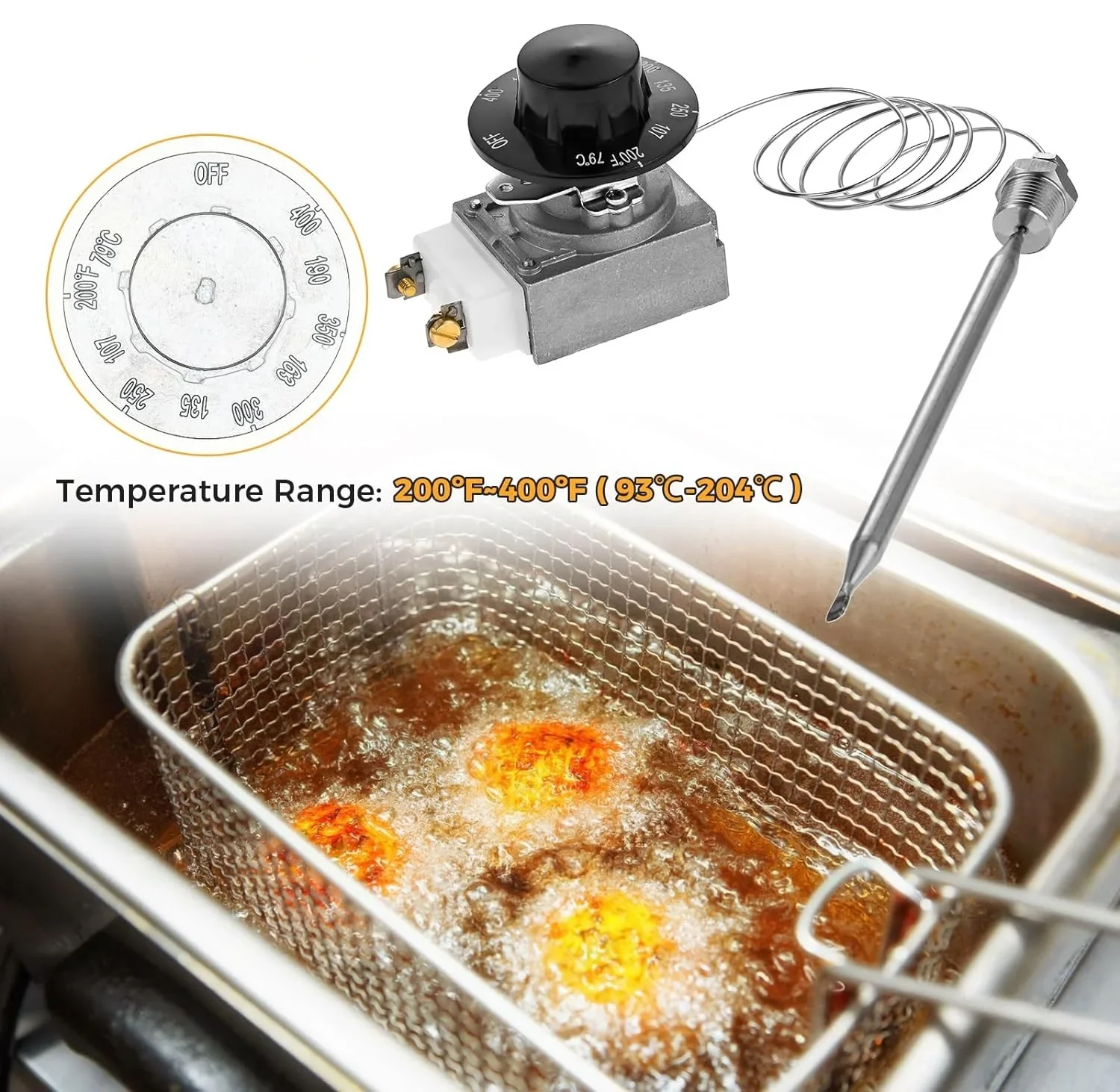 termostato, Fits Fritadeira, Mpt Stuff Box para