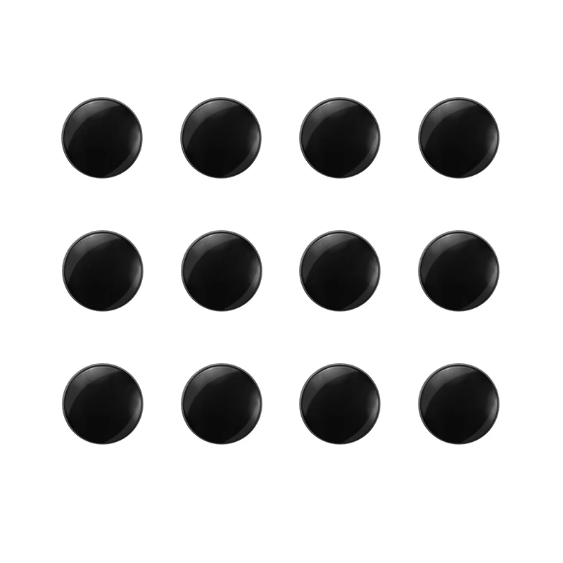 12pcs Universal Car Door Lock Screw Protector Cover Accessories