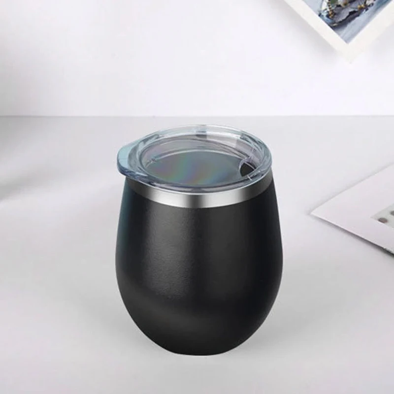 Universal Splash and Spill-Proof Plastic Cup Lid - Secure Fit