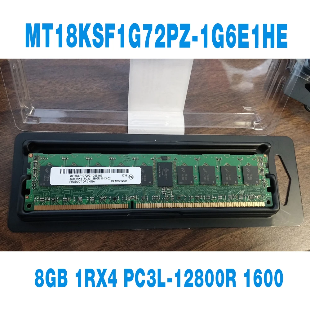 

1 шт., память для сервера, 8 ГБ, 1RX4, DDR3L, 1600