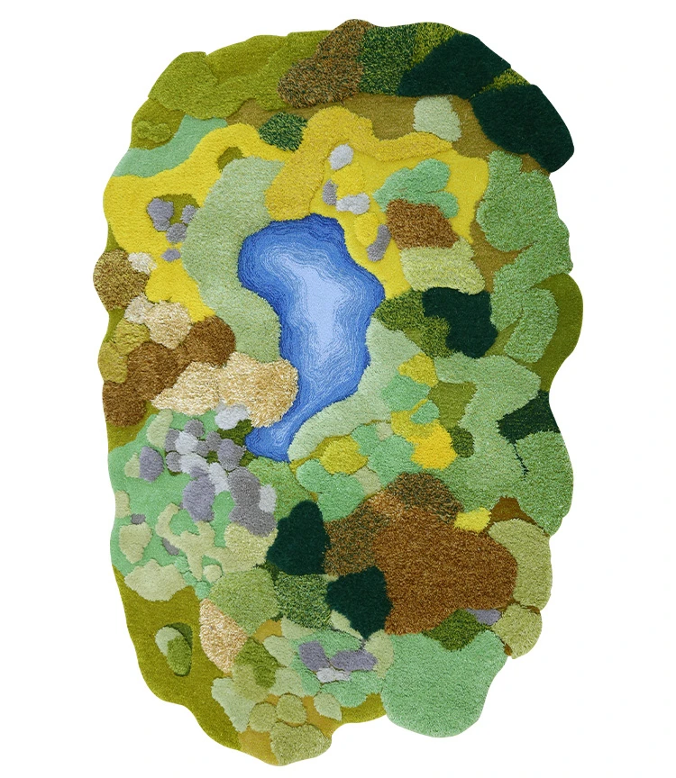 Рисунок 5 - Роскошный ковер ручной работы для сада