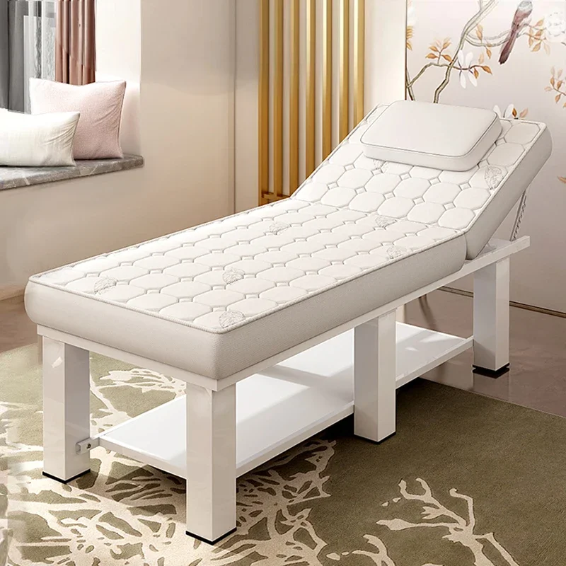 

Lash Tattoo Face Massage Table Bathroom Therapy Metal Massage Bed Ear Cleaning Comfort Camilla Masaje Beauty Furniture BLMT