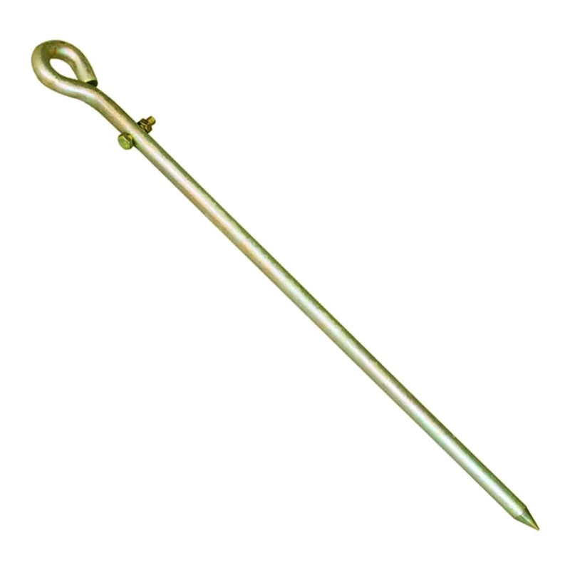 M18K-Ground Rod, Ground Rod, Industrial Grade Steel Galvanized Copper Bonded Ground Excellent Tool -18 inch