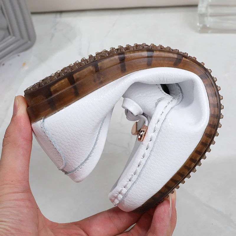 Autumn Fashion Sneakers Women Shoes Women Flats Loafers Round Toe Genuine Leather Women's shoes Flat Casual Walking Shoes