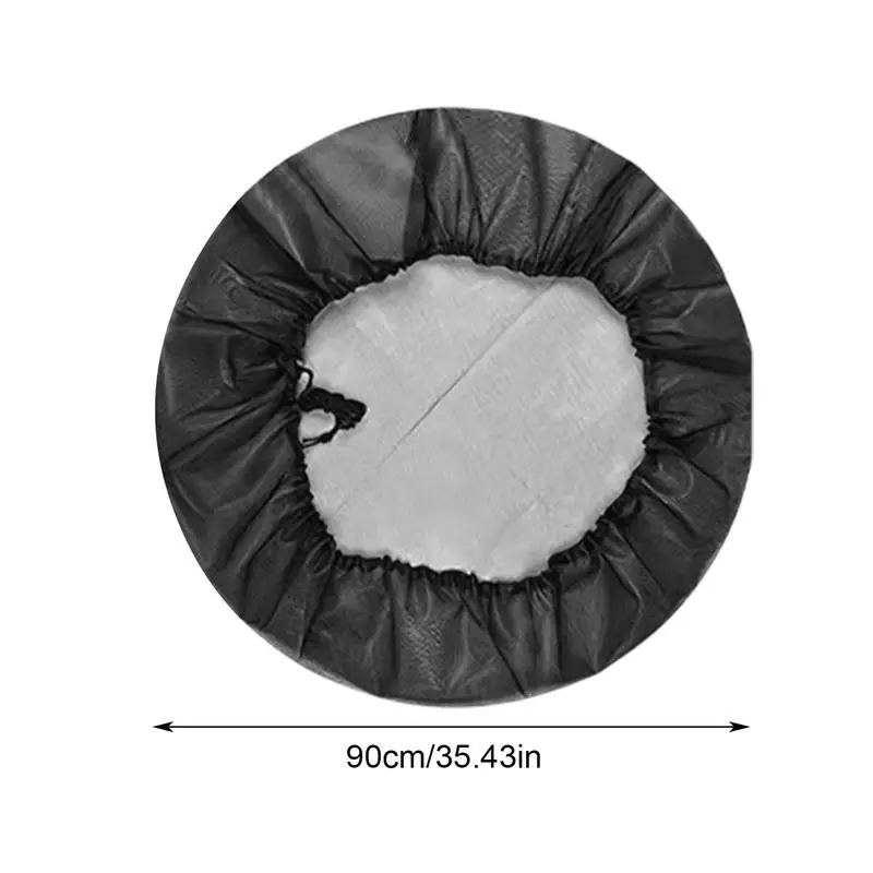 60/90/100CM Mesh Cover Netting for Rain Barrels Water Collection Buckets Cover Water Tank Protection Garden Supplies rain barrel cover