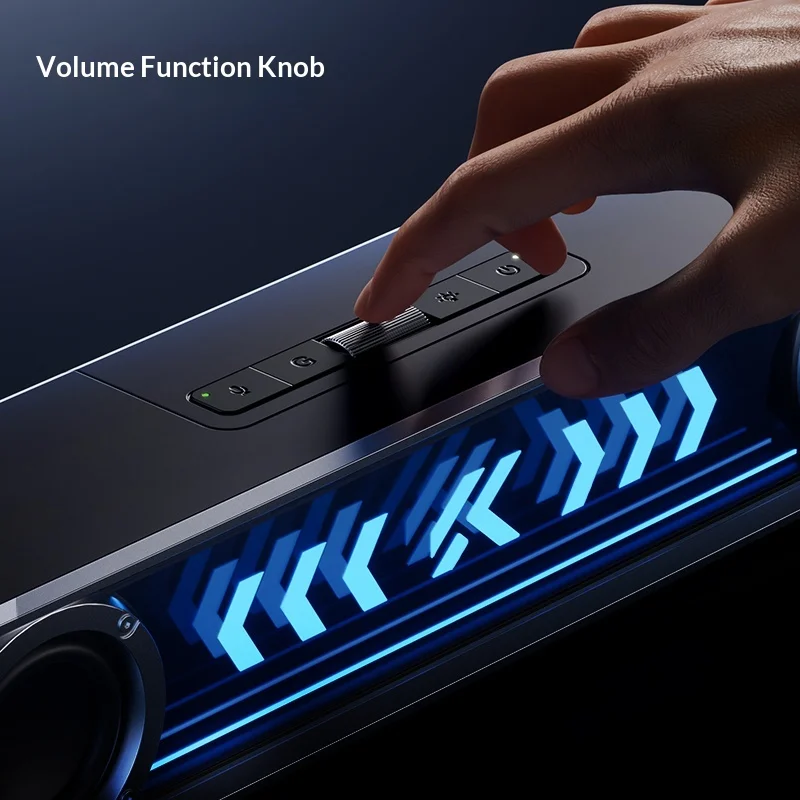 MCHOSE K20Pro 무선 블루투스 게이밍 오디오 스피커 7.1 서라운드 사운드 효과 RGB 탈착식 마이크 PC Switch2 PS4/5