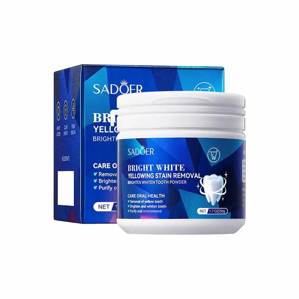 50g Teeth Whitening Powder Toothpaste Cleansing Tartar And Fixes Teeth Dental Calculus Remover Whitening Removal Bad Breath