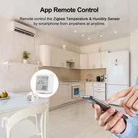 Tuya WiFi/Zigbee Smart Temperature Humidity Sensor with Screen Display Hygrometer Thermometer Support Alexa Google Assistant - Image 2