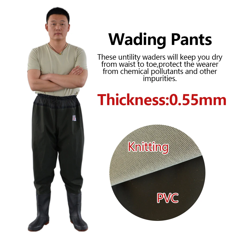 Fly Fishing Wading Pant Fishing Waders Pants Portable Breathable