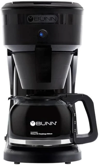 Bunn GR Velocity Brew 10 Cup Coffee Brewer - Black/Silver