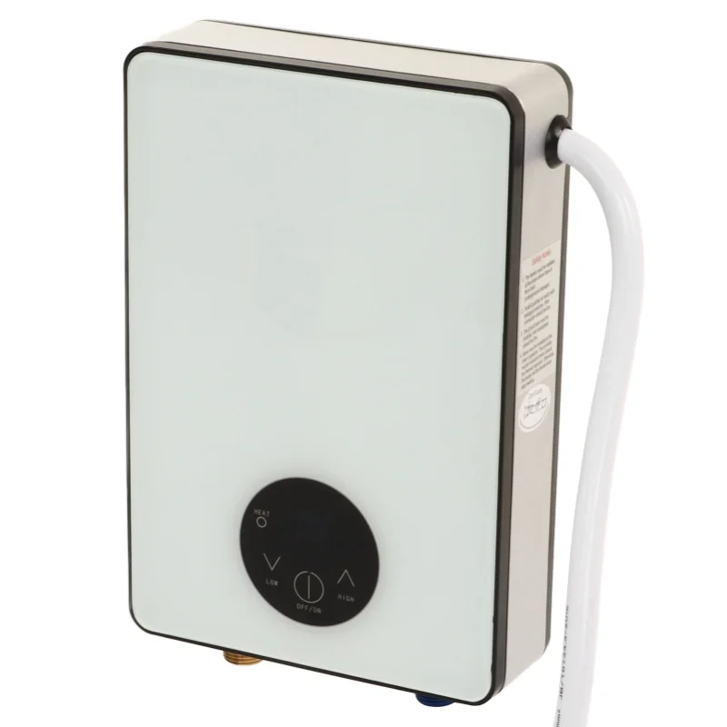 เครื่องทำน้ำร้อนทันที 4500W จอแสดงผลดิจิตอลระบบควบคุมแบบสัมผัสเครื่องทำน้ำร้อนไฟฟ้าอัจฉริยะอุณหภูมิคงที่ 110V 1