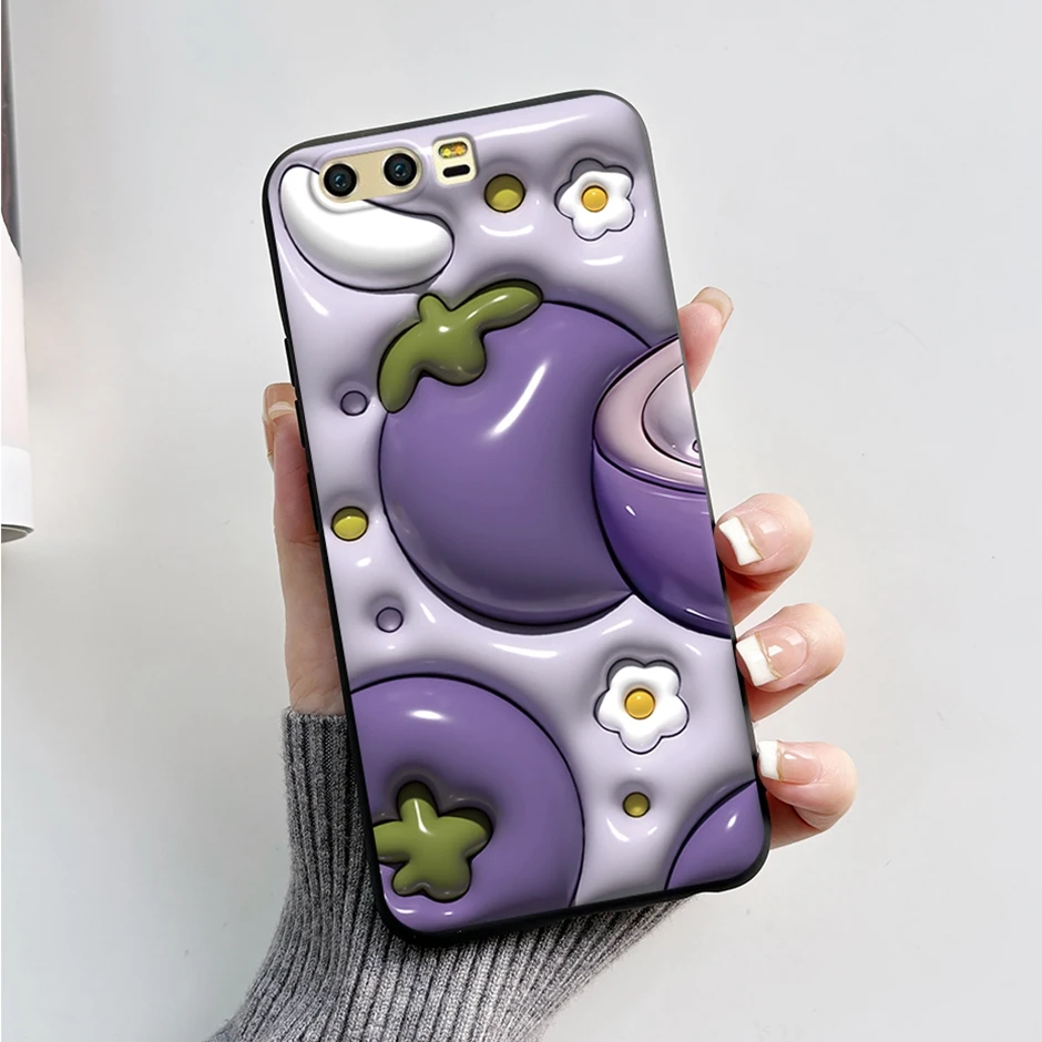 Soft Silicone Cute Patterned Shockproof Back Cover - Fashion Cartoon Design Candy Case