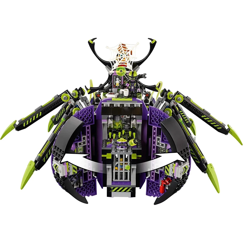 Monkie Kid Series Spider Queen Base Building Blocks Spider