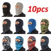 10Pcs Mask Cycling Balaclava Full Cover Face Mask Hat Outdoor Sports Quick Dry Lycra Ski Neck Summer Sun Ultra UV Protection Cap 1