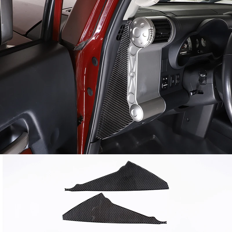 

Для Toyota FJ Cruiser 2007-2021, мягкое углеродное волокно, автомобильная боковая наклейка с защитой от столкновений, Аксессуары для автомобилей