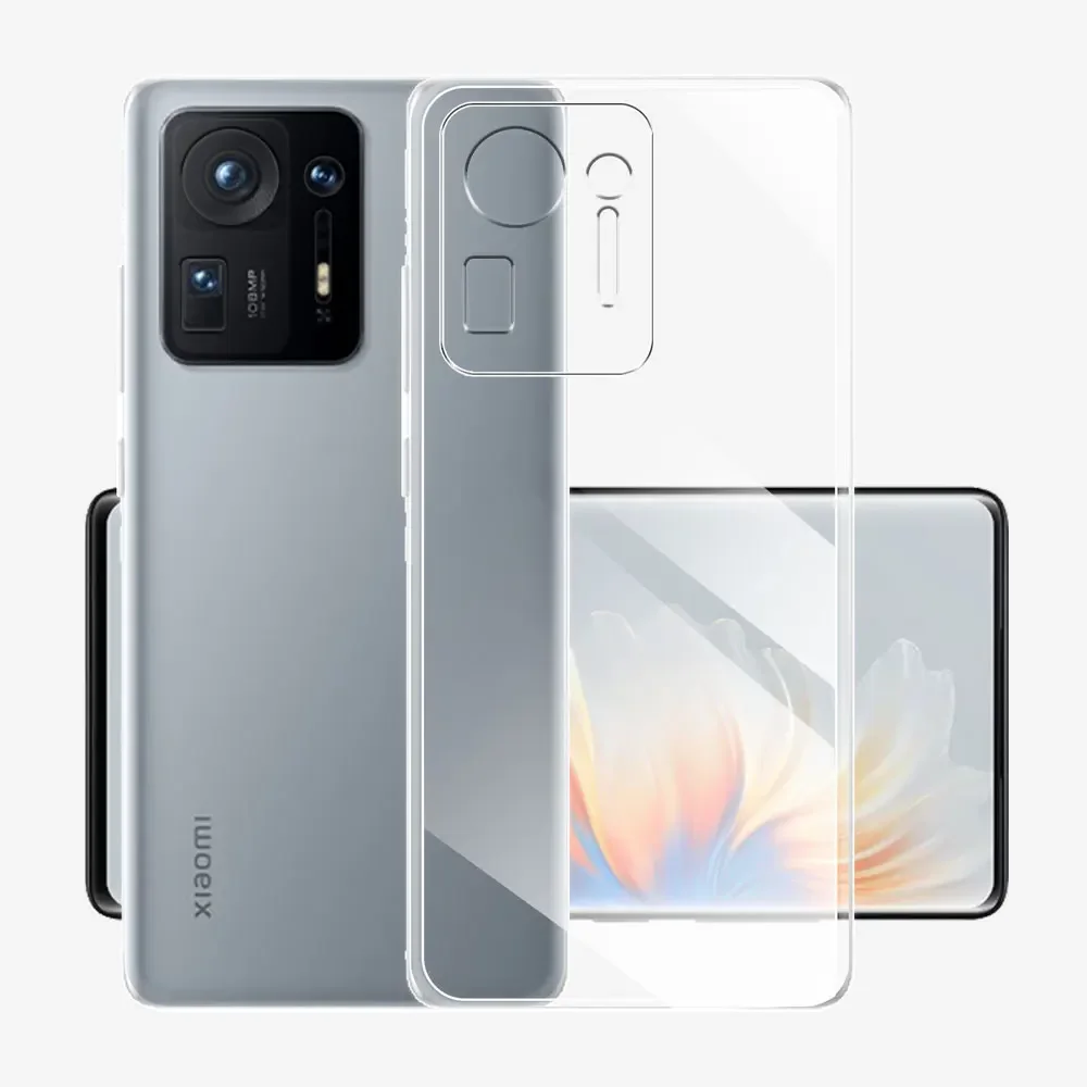 Custodia Soft Armor Per Xiaomi Mix 4 (6,67'') - TPU 1,5 Mm Con Angoli Rinforzati E Protezione Fotocamera - Trasparente Antiurto - 2