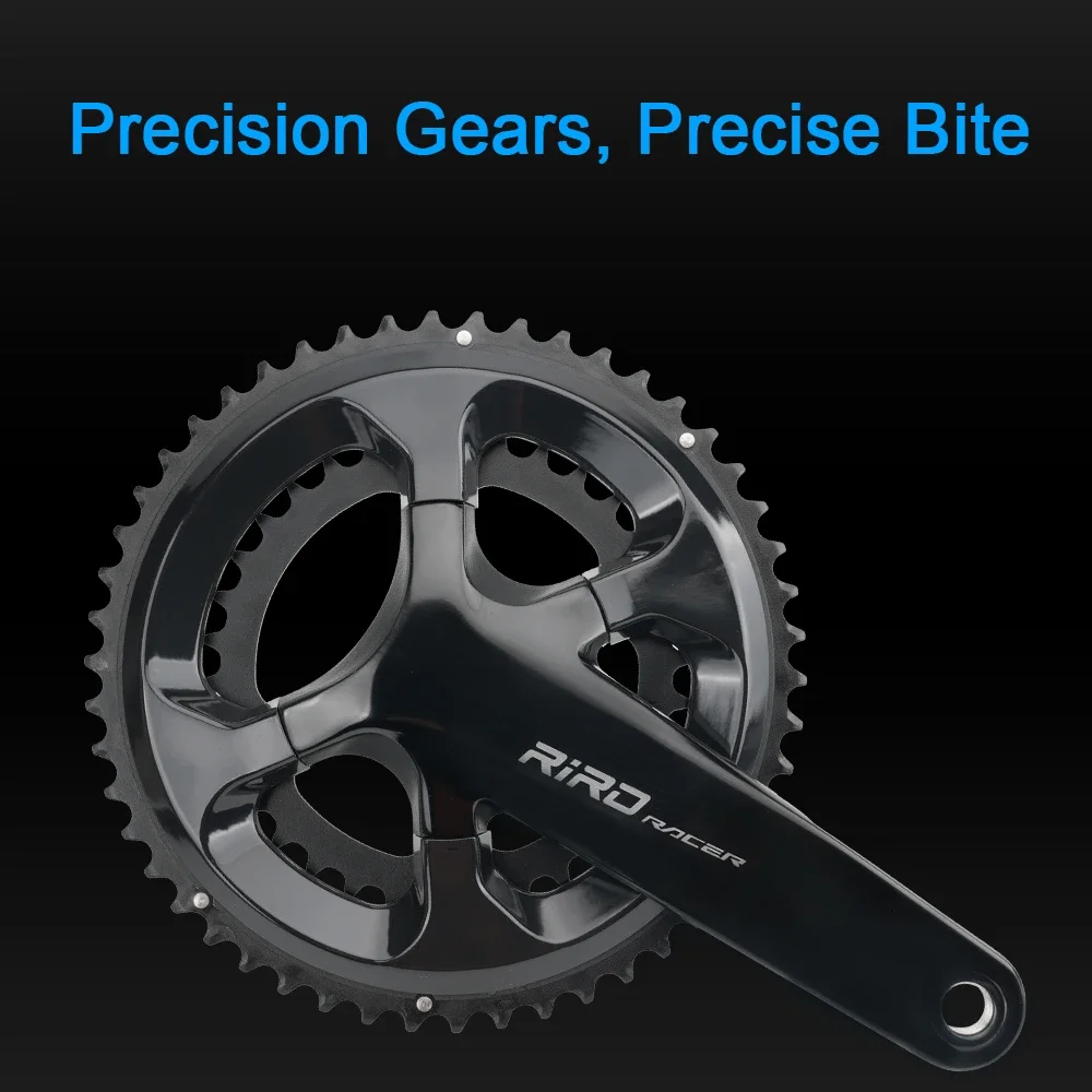 RIRO RACER R9 Road Bike Intergrated Crankset 170mm 110BCD 34