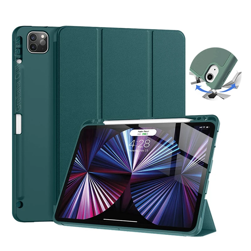 For iPad Pro 11 2022 2021 Case Silicone Funda Para iPad Air 5