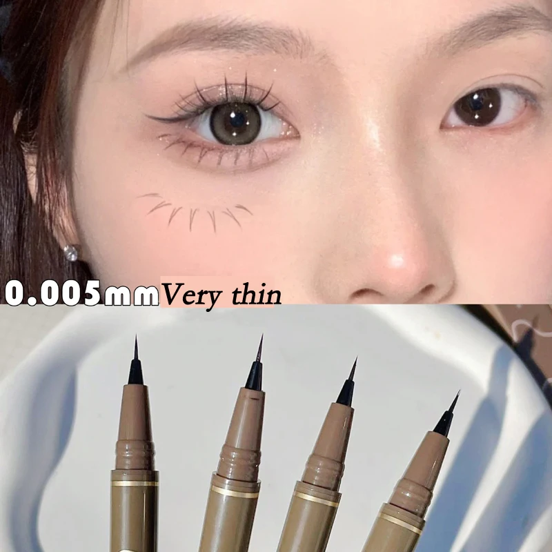 Waterproof Liquid Eyebrow Easy To Color Sweatproof Eyebrow Pen 0.005MM