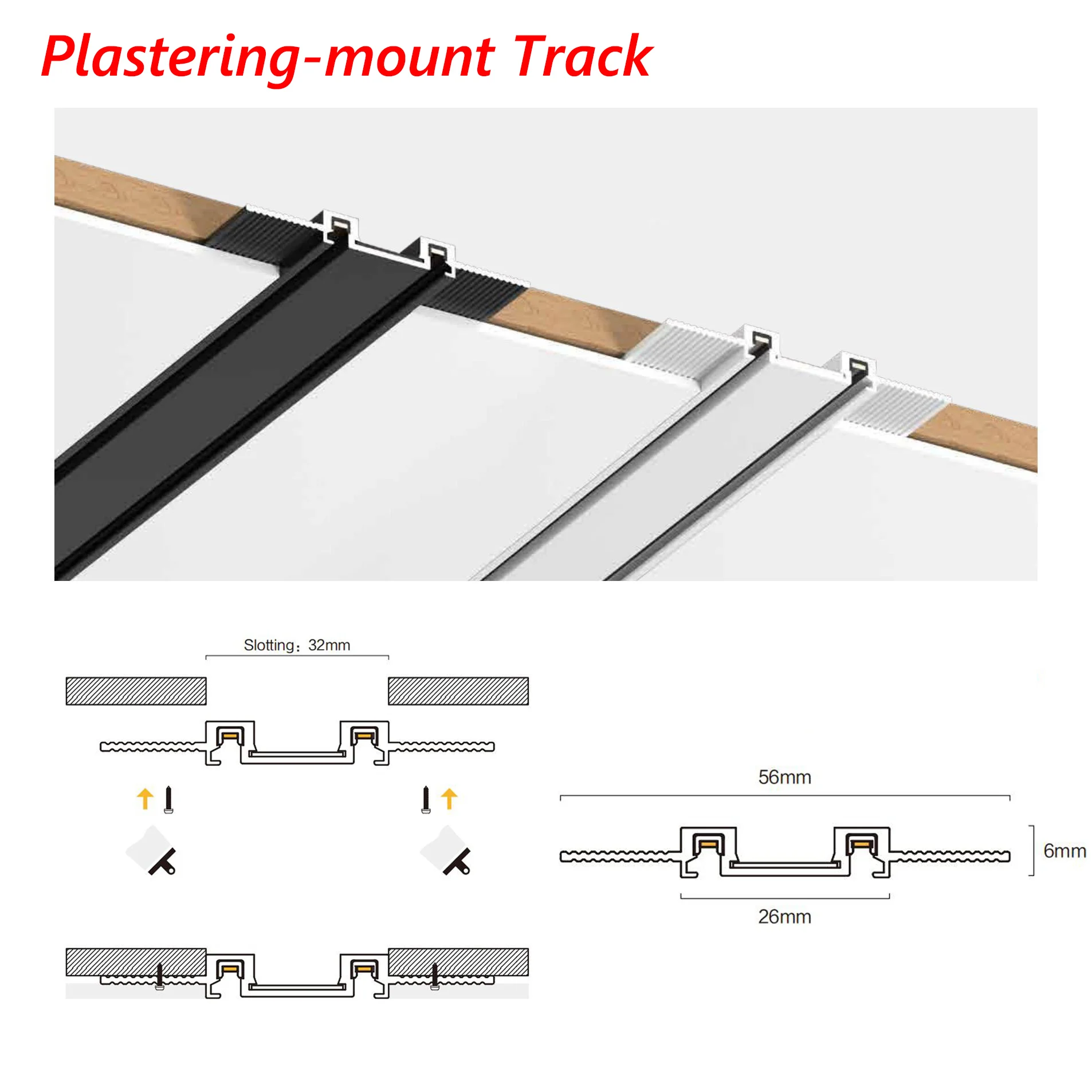 Plastering Track