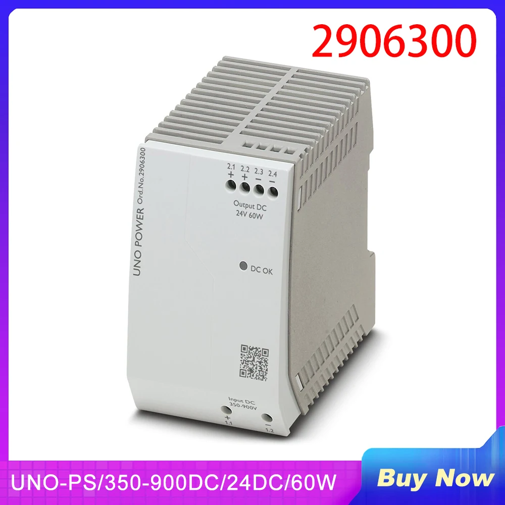 

New UNO-PS/350-900DC/24DC/60W UNO POWER For Phoenix DC/DC Converter 24VDC/60W 2906300