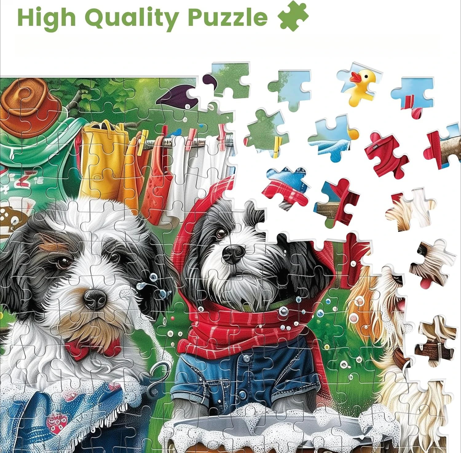 Jigsaw puzzles 300/500/1000 pieces cute dogs