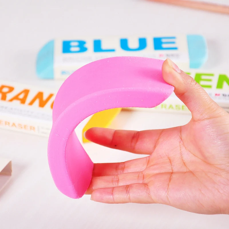 Super Jumbo Eraser Chipless Pencil Eraser Student Rubber Art Painting School Supplies Office Erase Gifts