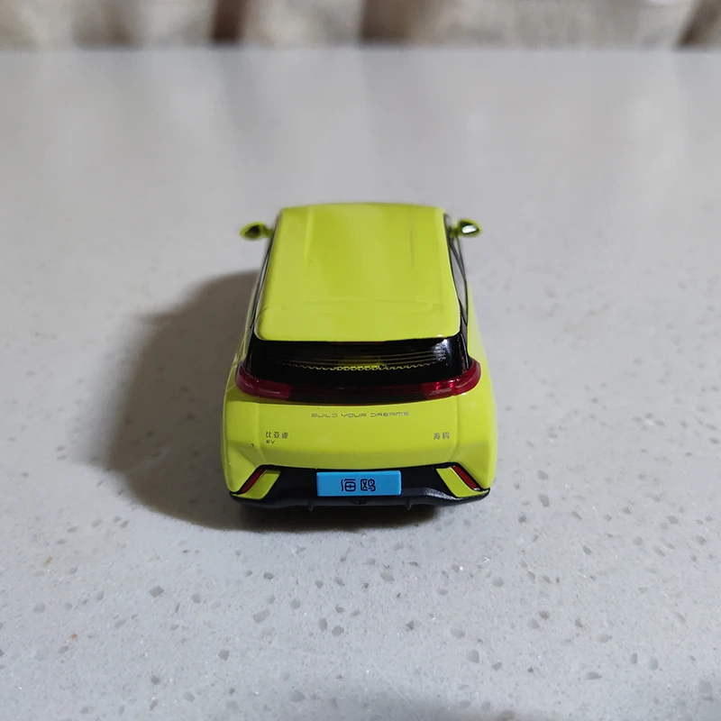 1:43 Scale BYD Seagull EV New Energy Car Model Alloy Diecast Simulation Toy Collectible Gift 5
