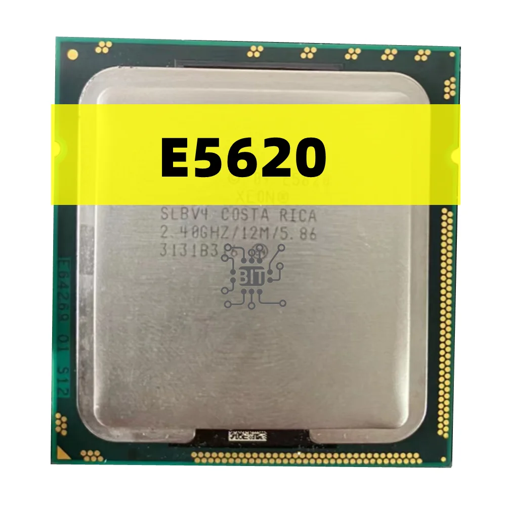 

Xeon E5620 SLBV4 CPU 2,4G/12M/5,86 4-ядерный 8-поточный серверный процессор