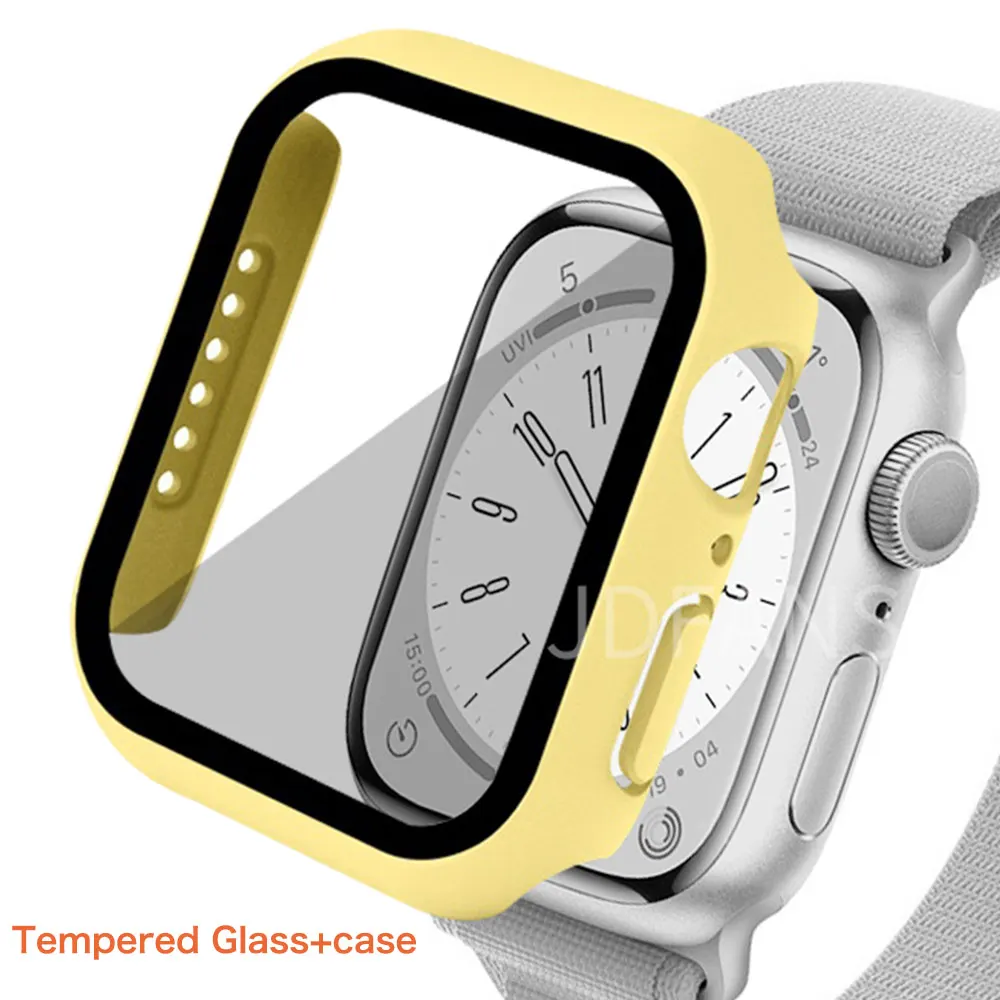 Enhanced Tempered Glass Protective Cover with HD Bumper