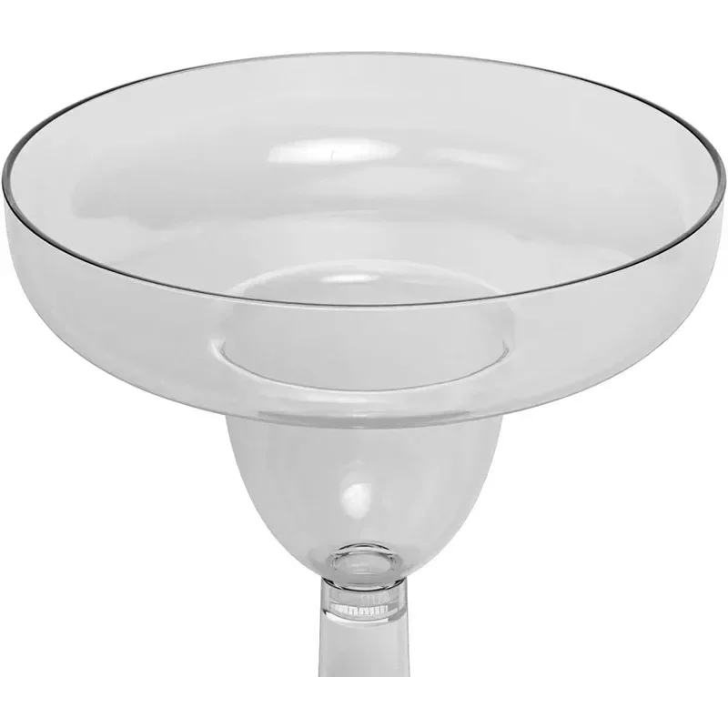 Plastic Disposable Goblet Ice Cream Cocktail Champagne Martini Glass Margarita Glass for Party Wedding 20Pcs plastic cups plastic dessert cups disposable paper cups plastic champagne flutes plastic shot glasses