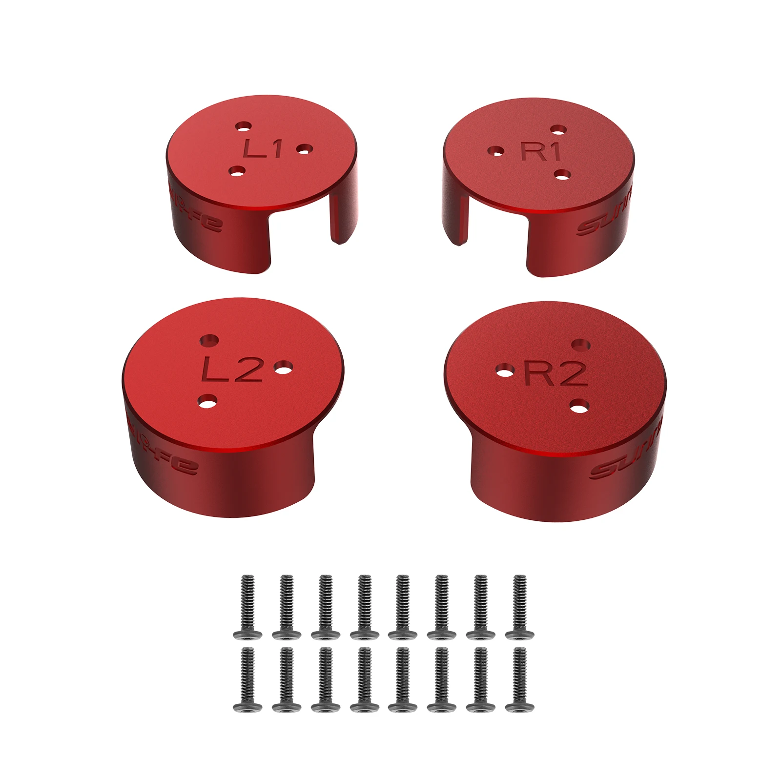 

4Pack Aluminum Alloy Motor Cover For DJI Avata Black Solid High Quality Waterpoor Dustpoor Accessories Motor Protective Cover
