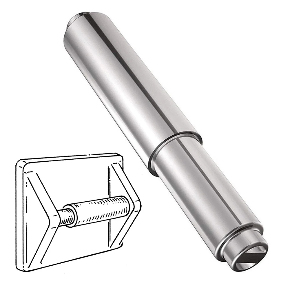 Description Picture 5 of itemToilet Wall Mounted Toilet Roll Holder Bar Tissue Paper Stand Bathroom Storage Toilet Paper Towel Telescopic Roll Paper Holders