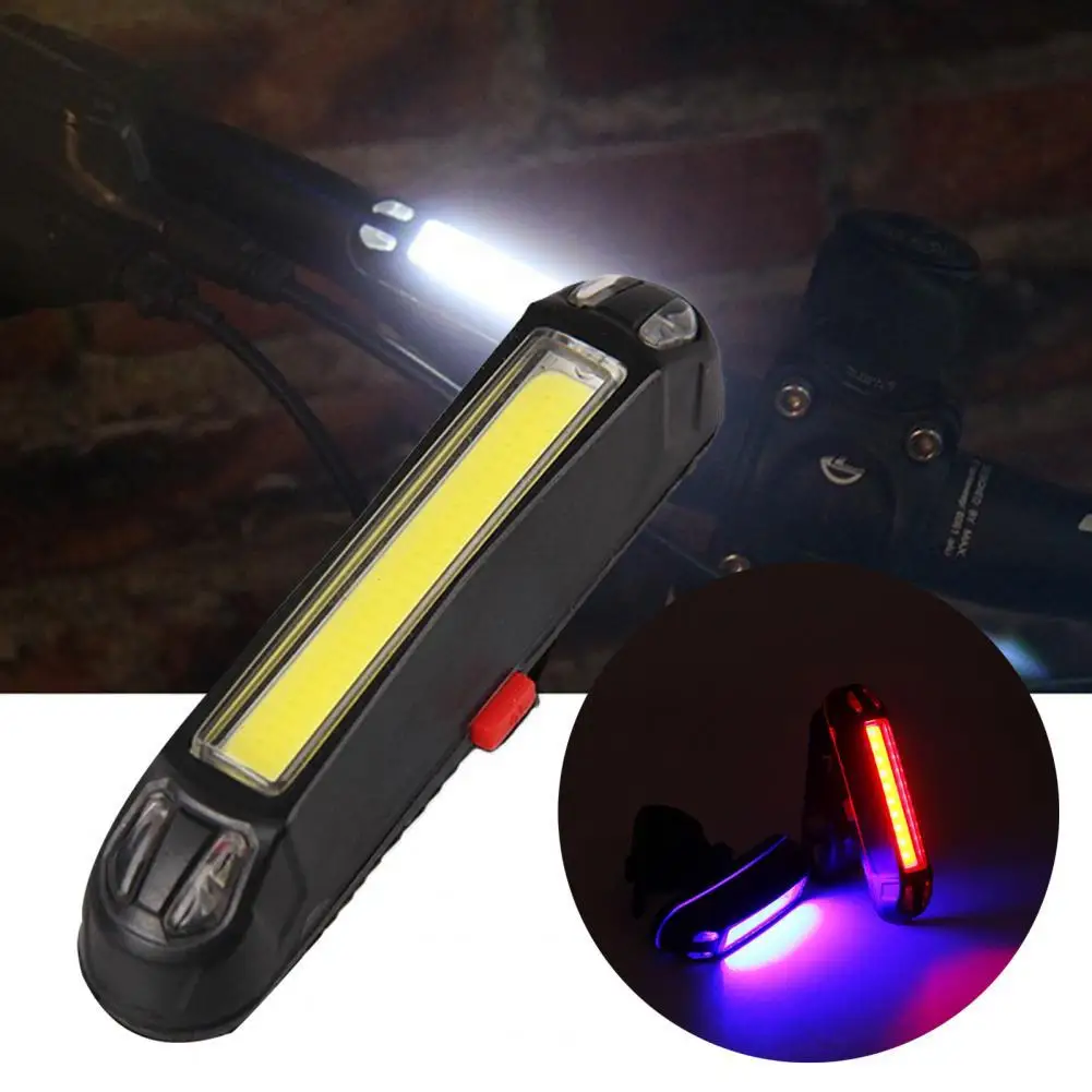 

Bike Bicycle Rear Light IPX-5 Waterproof USB Rechargeable LED Safety Warning Lamp Bike Flashing Accessories Cycling Taillight