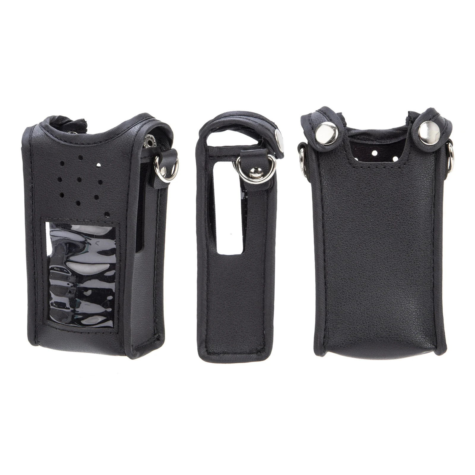 Walkie Talkie Leather Soft Protective Case Bag High Quality For Baofeng UV-9R Plus BF-A58 BF-9700 GT-3WP UV-XR UV-5S Radio