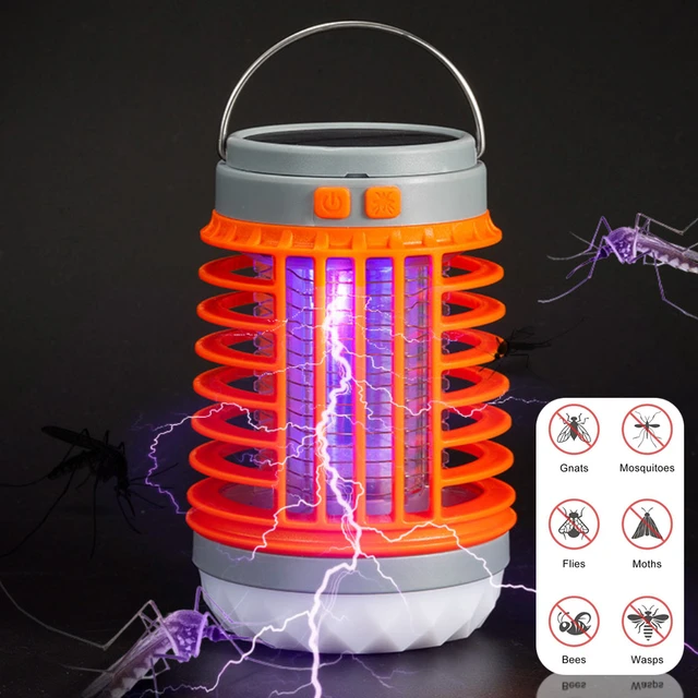Az Electrozap Szúnyog Zapper Vezeték Nélküli Napenergia És Usb Töltés Elektrizap Megszabadul A Szúnyogoktól Buzz Blast Pro Kültéri I -Től