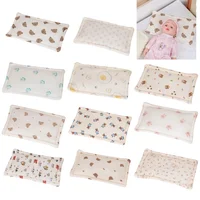 Soft & Breathable Newborn Pillow Cotton Baby Bedding Pillow Provide Comfortable Rest for Infants for Boys Girls Durable 2