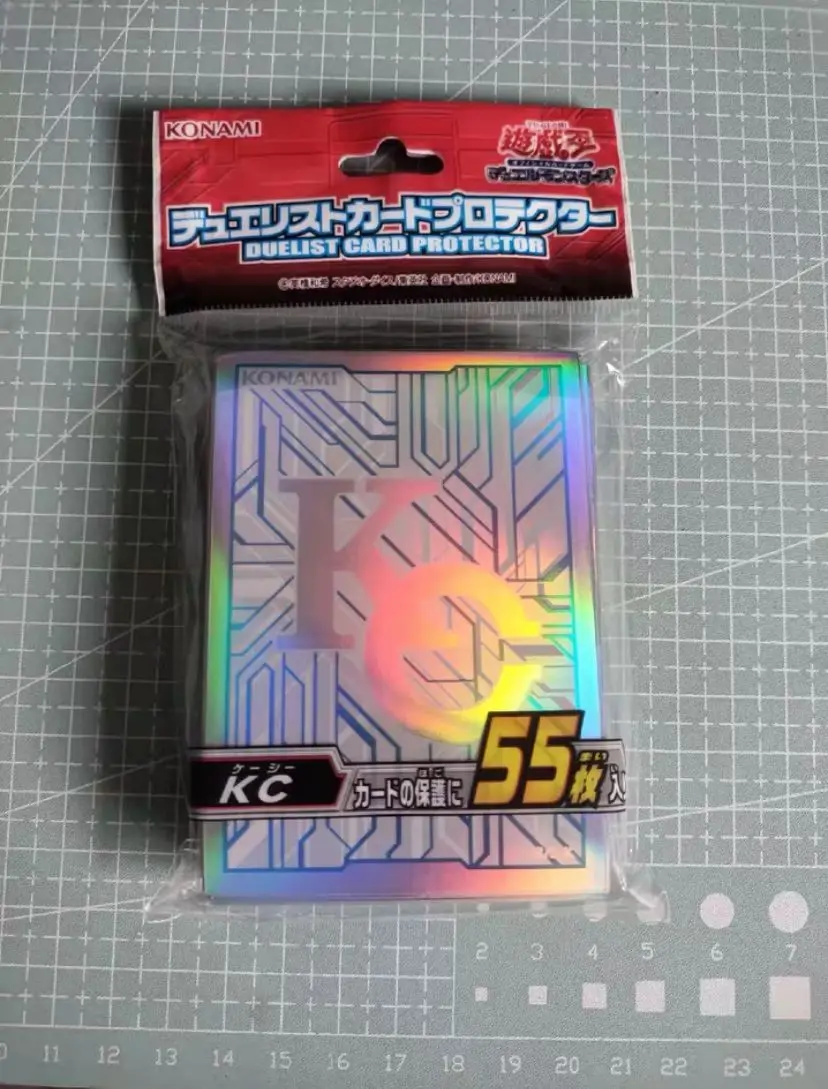 YuGiOh Official Konami KC Kaiba Corp Duelist 55 Pcs Card Sleeve Japanese SEALED