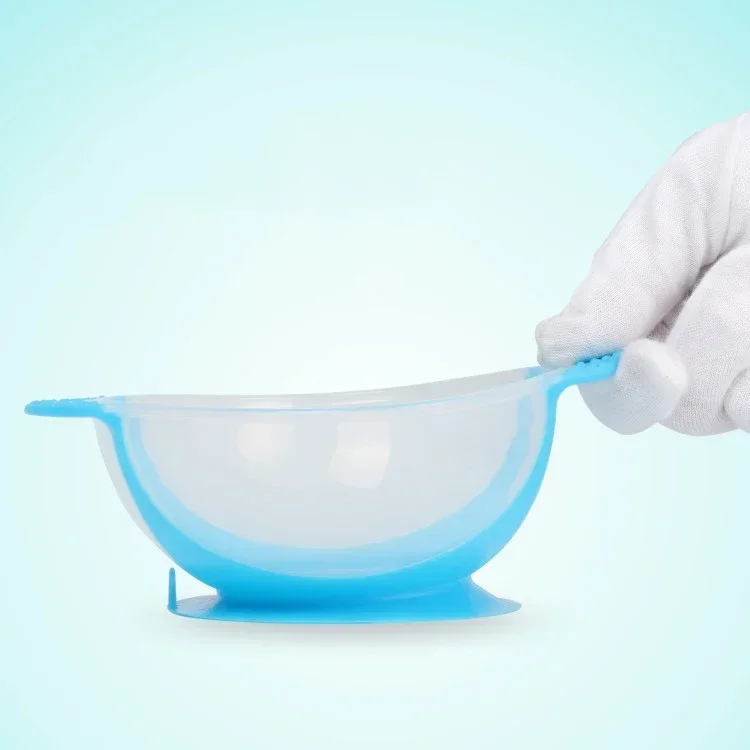 Universal Practical Design Children Rotary Feeding Bowl 360 Rotate Spill-Proof Solid Feeding Dishes