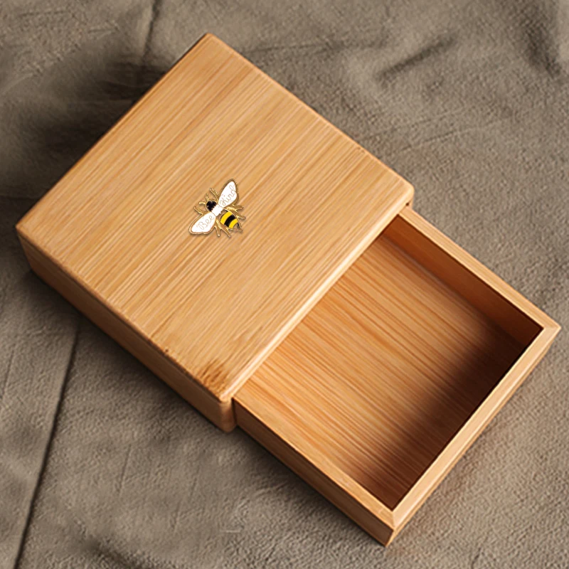 Retro Jewelry Box Natural Wood Clamshell Storage Hand Decoration Wooden Box Storage Box Jewellry Handmade Craft Box Case women s casual pocket decoration straight leg jeans 2023 new fashion commuting high waisted retro loose workwear pants