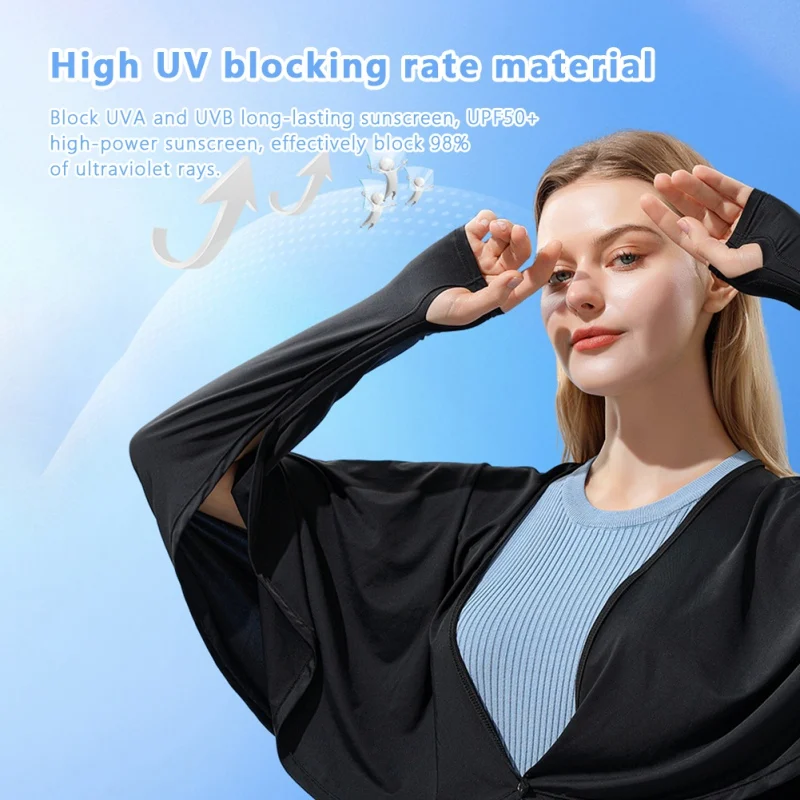 Women Arm Cover Summer Sun Protection Small Shawl Driving Sleeves Sun