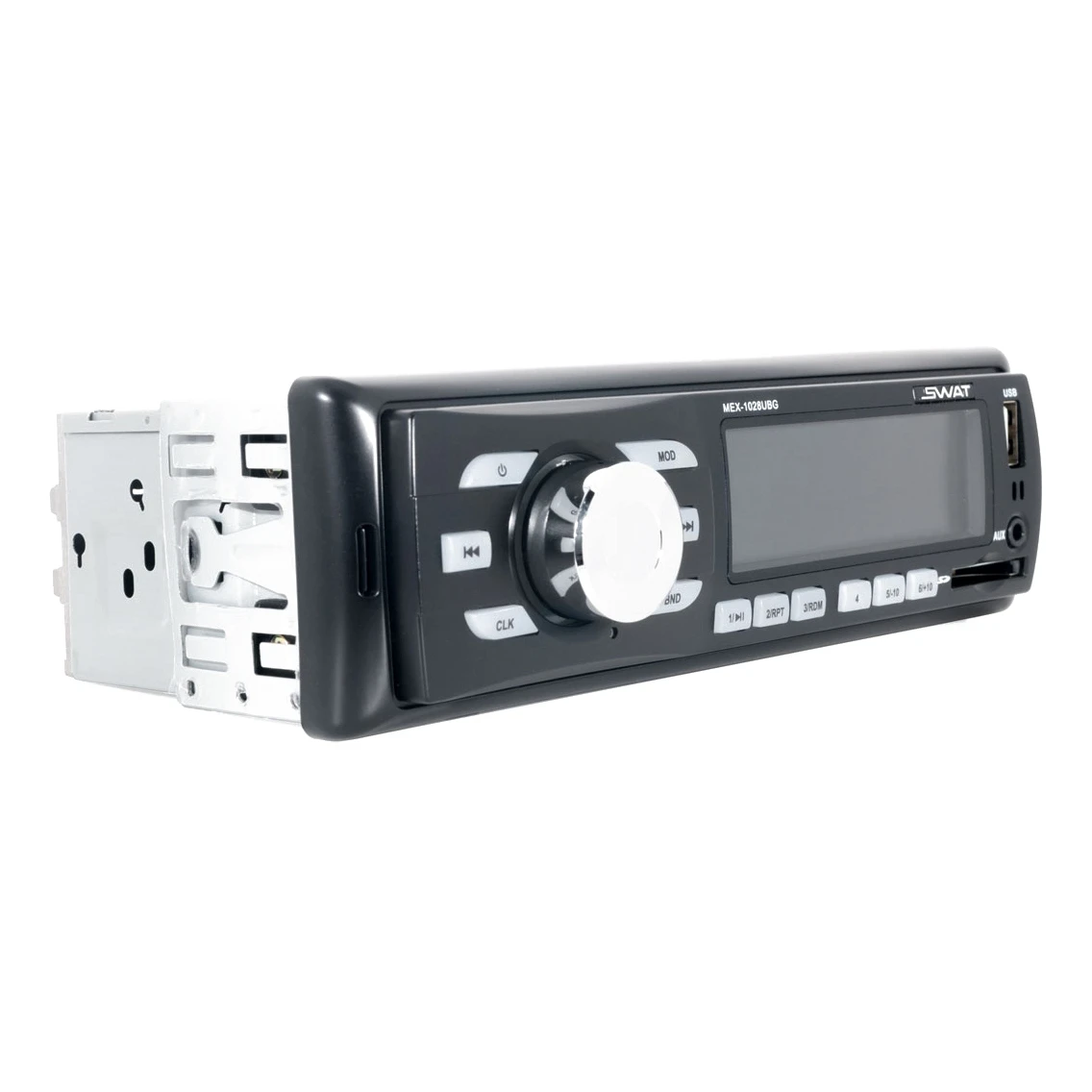 Car Radio Swat Mex1028ubg Stereo Receiver Audio For Cars 1 Din Mp3